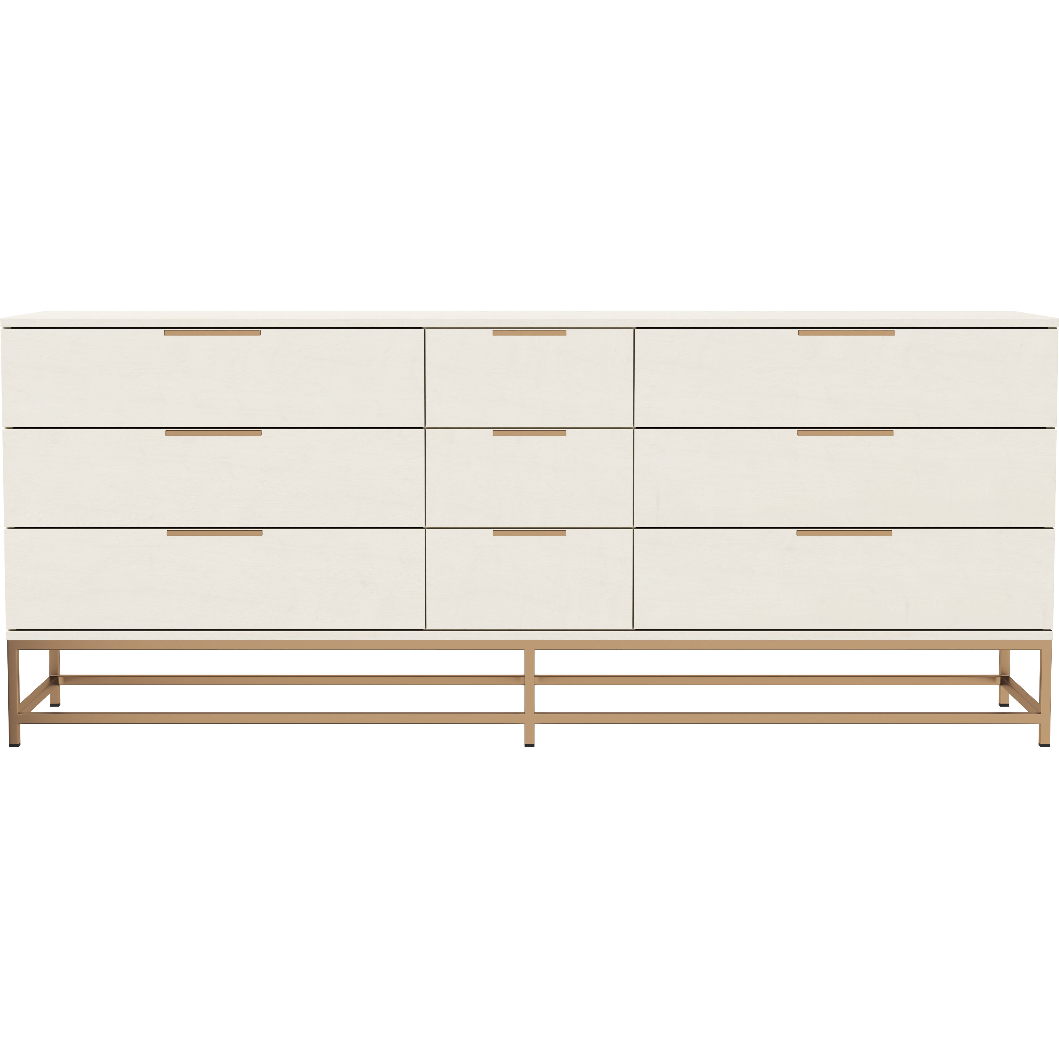 Rebel Champagne Gold / Cream Dresser, Large